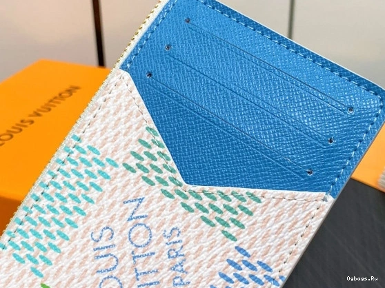 VUITTON LOUIS Holder-12*8*0.8cm Romy Card 0402